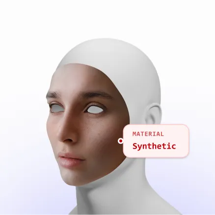 Silicone and three-dimensional mask detection preview