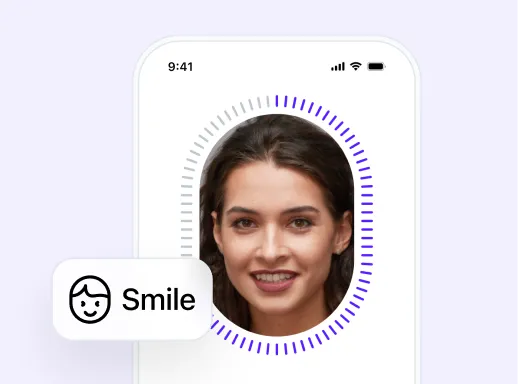 Selfie video liveness capture interface