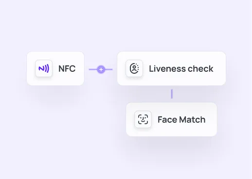 NFC chip data validation interface